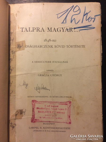 Grazca Gy.: Talpra  Magyar (1919 ?)