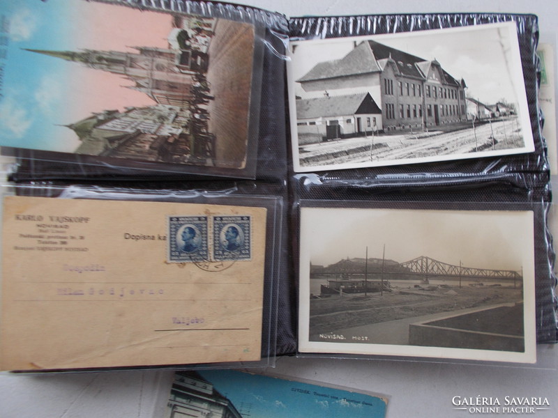 Újvidek, régi képeslapok,100 darab