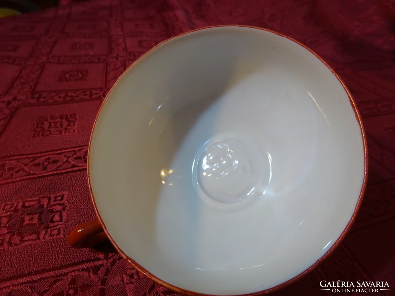 Japán porcelán, négy személyes teáskészlet, 11 darabos. gésa fejesek a csészék. Vanneki!