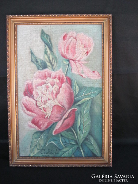 Pünkösdi rózsás fali kép