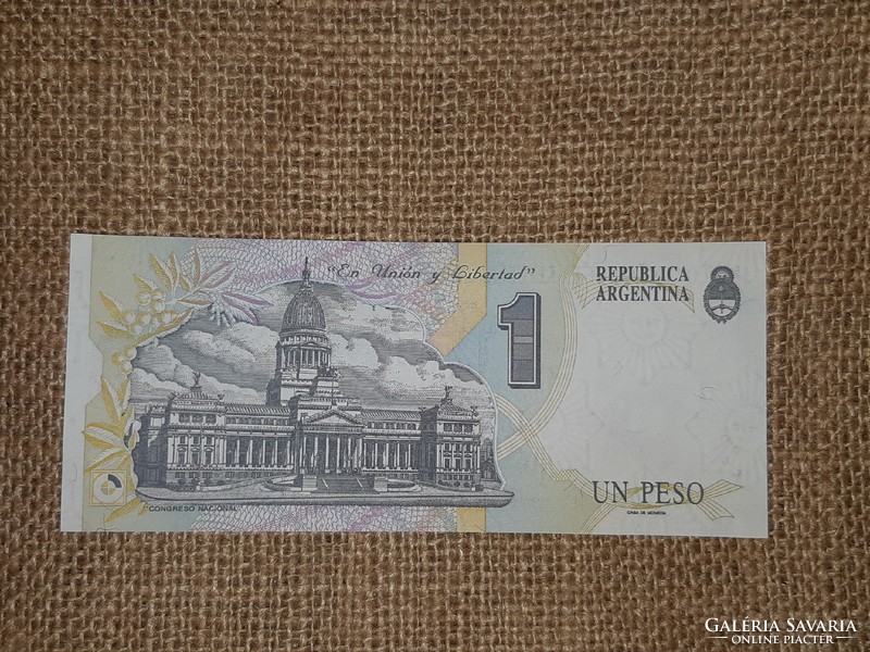Argentin 1 peso papírpénz