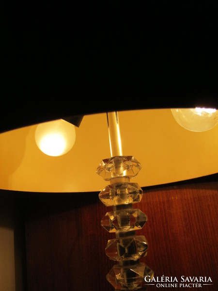 Retro metal large table mushroom lamp