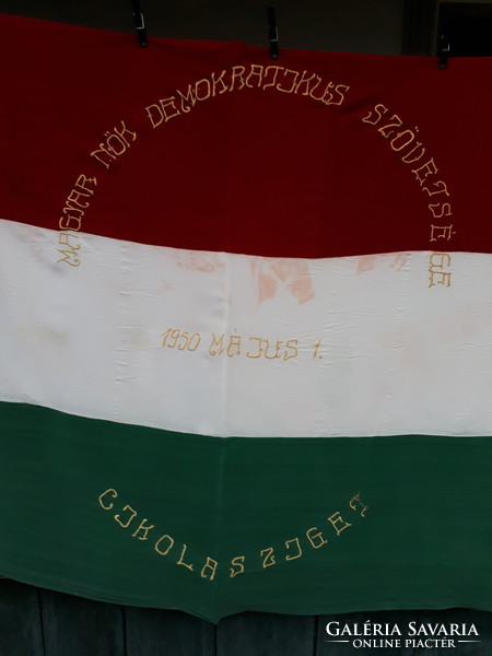 Zászló a Rákosi rendszerből 1950