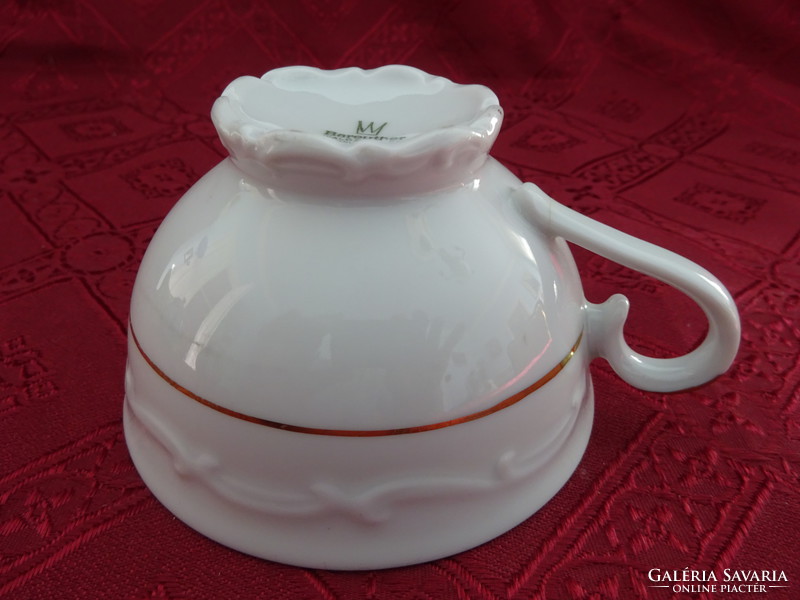 Bareuther Bavarian German porcelain antique tea cup, diameter 10 cm. He has!