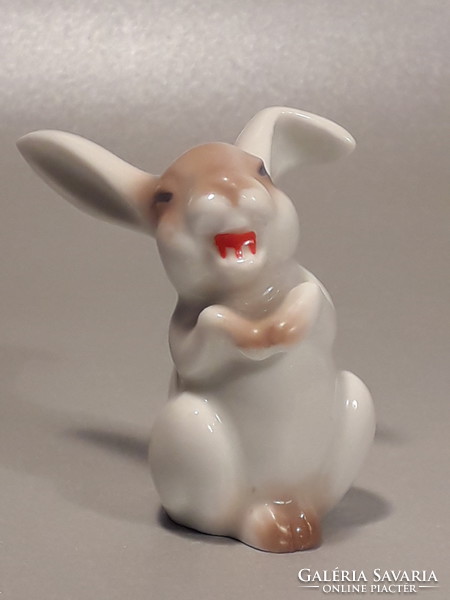 Rosenthal porcelán nevető nyúl nyuszi figura jelzett eredeti