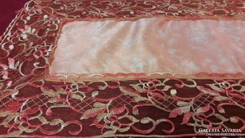 Tablecloth fair 70% discount orange embroidered tablecloth