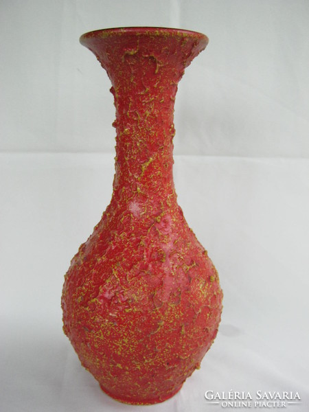 Iparművész kerámia retro váza