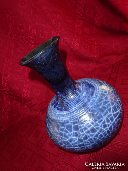 Mázas kerámia váza - Biletzky, magassága 22 cm. Vanneki!