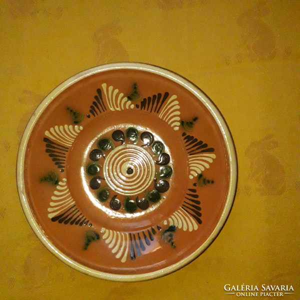 Juryed handicraft ceramic wall plate