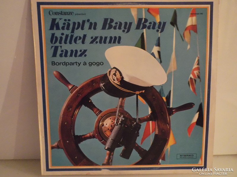 Record - vinyl - West German - kápt'n bay bay bittel zum tanz - novel condition