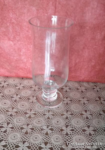 Glass goblet transparent, huge, recommend!