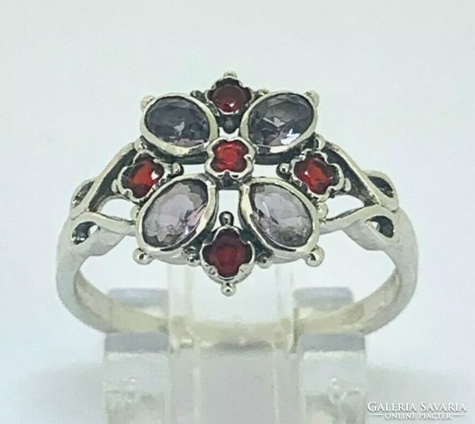 Vintage style 925 silver ring - new size 57! New
