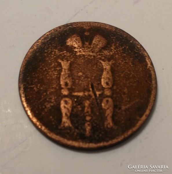 Orosz Birodalom 1853 1 kopejka ,bronz .