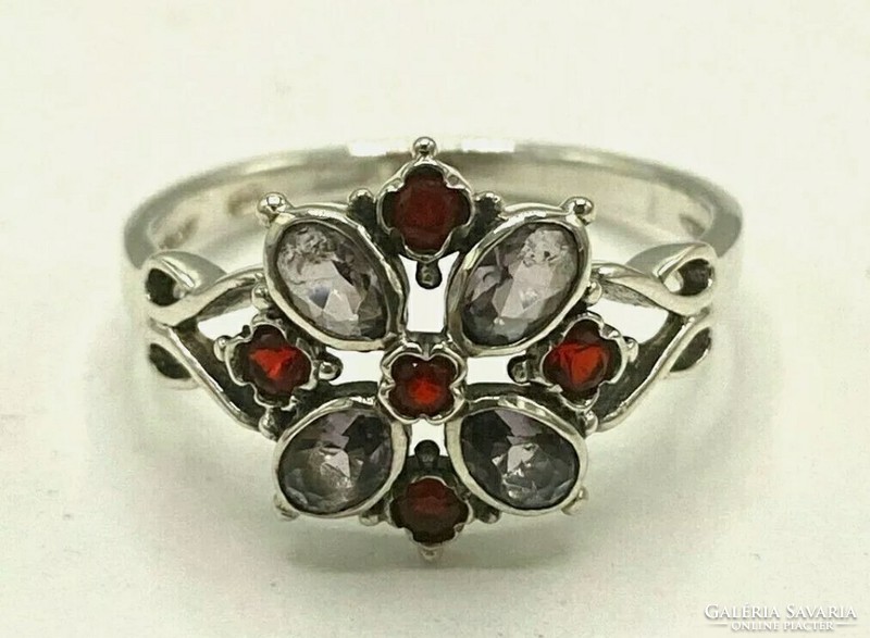 Vintage stílusú   925 ezüst gyűrű -új 57 méret  ! Új