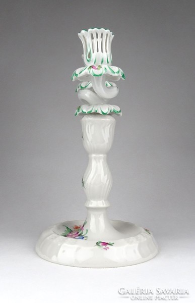 1C366 Herendi porcelán kétágú gyertyatartó 22.5 cm