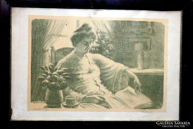 Ürmös Péter:  Női portré 1917 - 04254