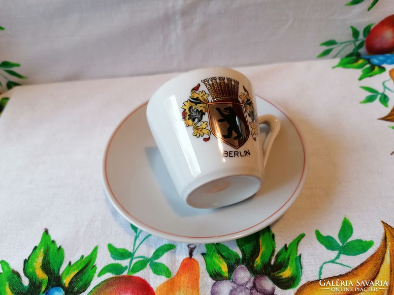 German porcelain coffee cup + saucer