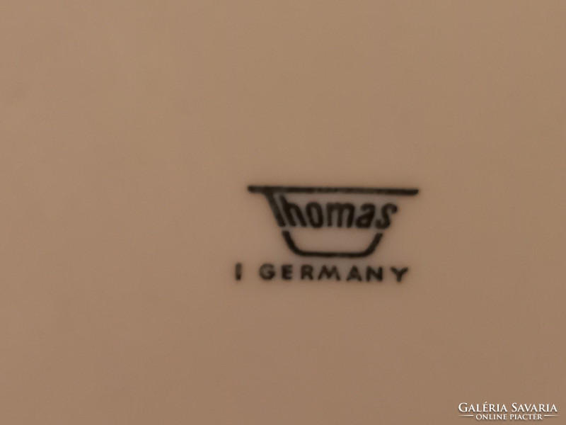 430 6 db Thomas Bavaria süteményes tányér szép nyomott mintával