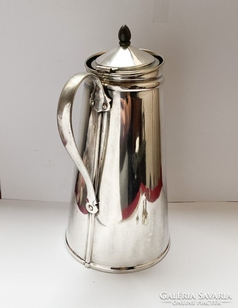 W.A.S benson silver-plated warming jug ~ 1880, a rarity!