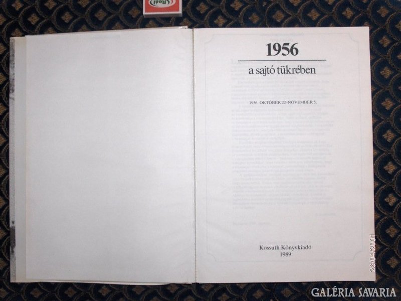 1956 In the light of the press - kossuth publishing house