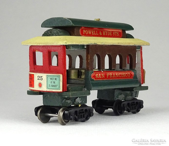 1B358 Powell & Hyde sts. San Francisco zenélő vonat 9.5 cm