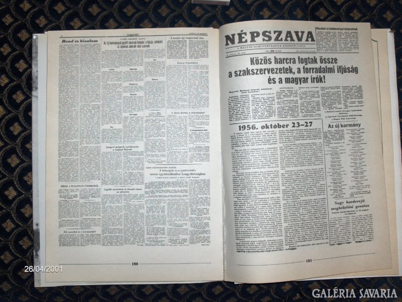 1956 a sajtó tükrében - Kossuth Könyvkiadó