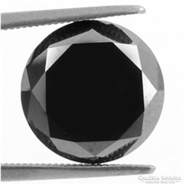 Csodás fekete gyémánt Dél- Afrikából 50 ct