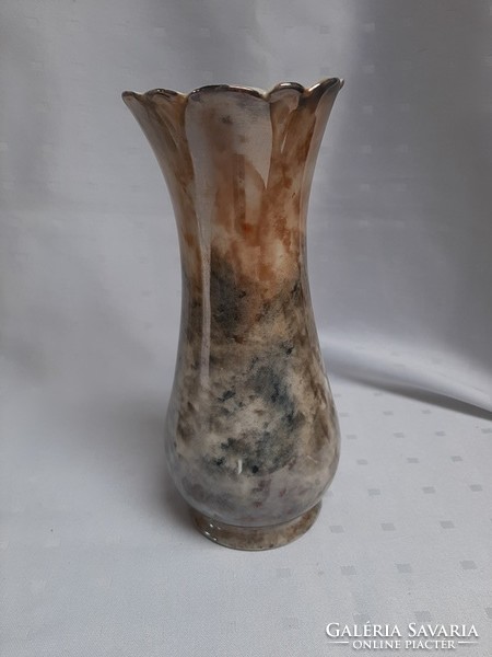 3834 - Lüszteres porcelán váza