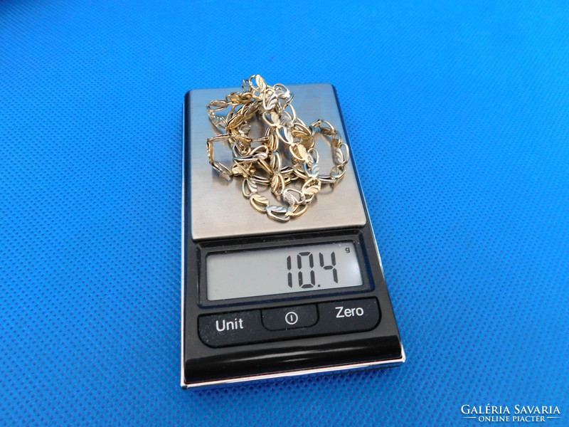 Sokszínű  Arany 14k nöi nyakék + karlánc  10.3 gr