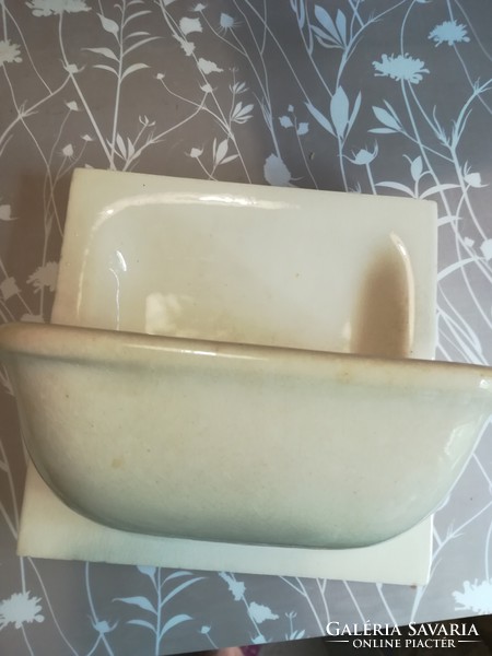 Old porcelain soap dish