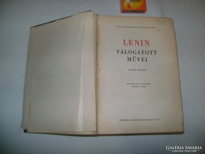 Lenin válogatott művei - 1954