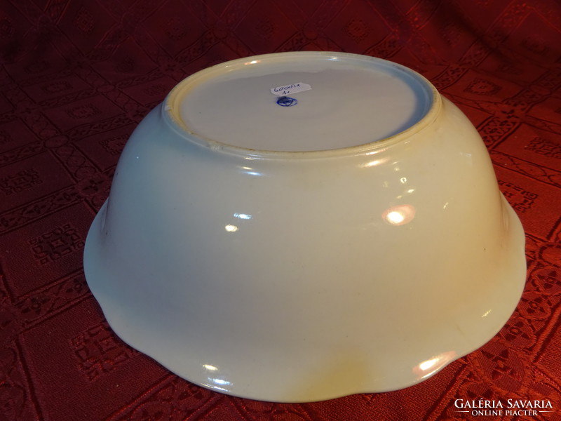 Antique Zsolnay porcelain, side dish with shield seal, diameter 23 cm. He has!