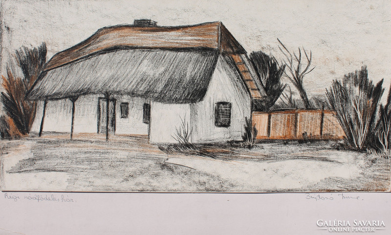 Imre Bujdosó: old thatched house