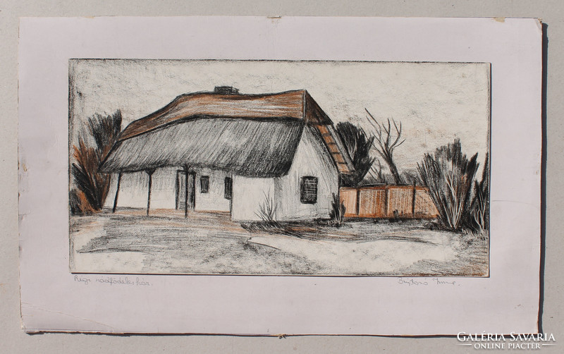 Imre Bujdosó: old thatched house