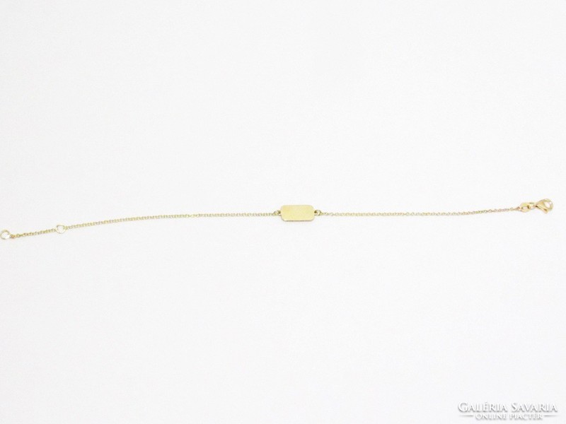 Gold plate bracelet (d25-au76697)