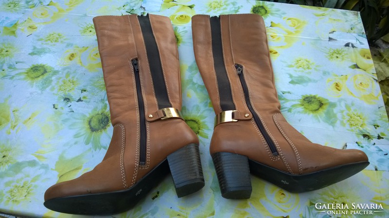 Extra good Portuguese leather boots size 36