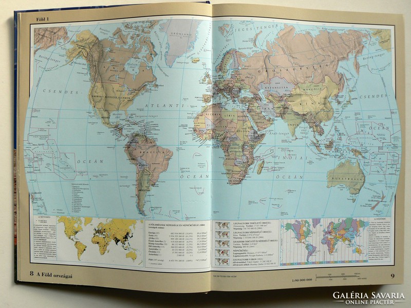Great world atlas zsuzsa balla 2005 book in good condition