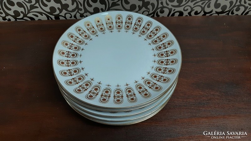 4006 - Hennenberg német porcelán desszertes tányér