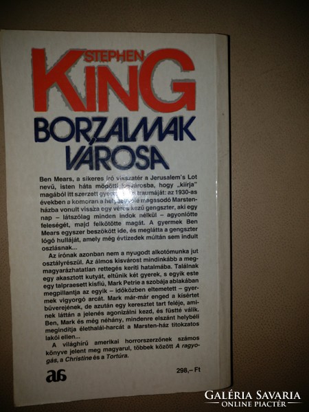 Stephen King - Borzalmak városa  1991