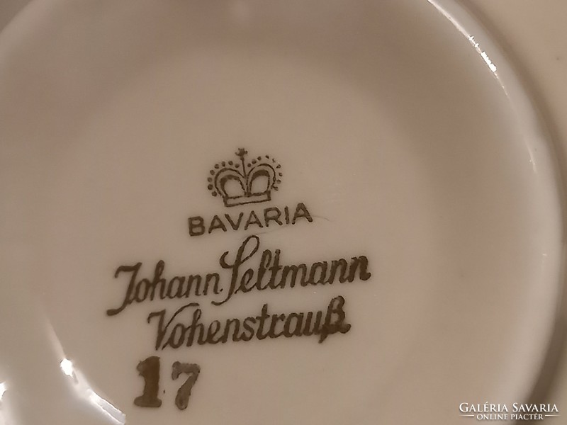 6 szett! 404  Bavaria Johann Seltmann Vohenstrauß  reggeliző szett
