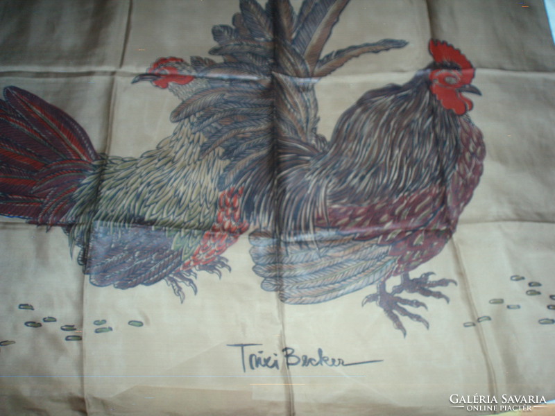 Vintage Trixi Becher selyemkendő