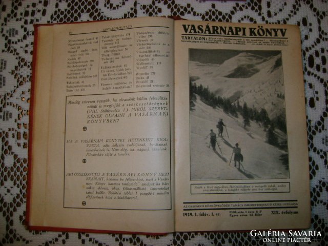 Vasárnapi Könyv - 1929 