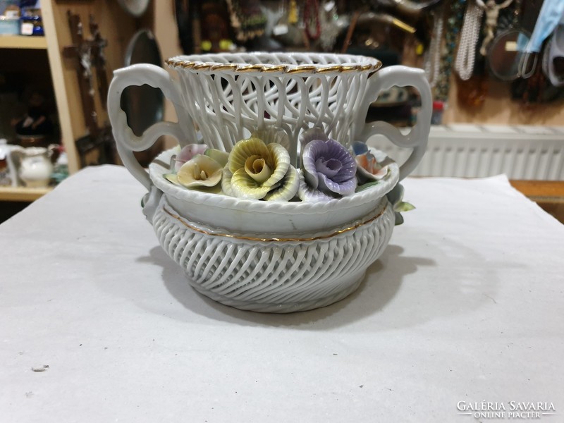Román porcelán váza 