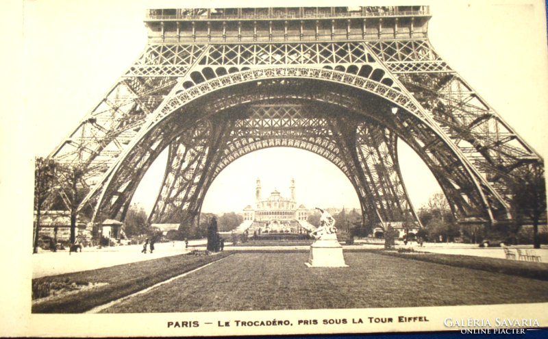 Antik, Párizs nevezetességei képeslapokon