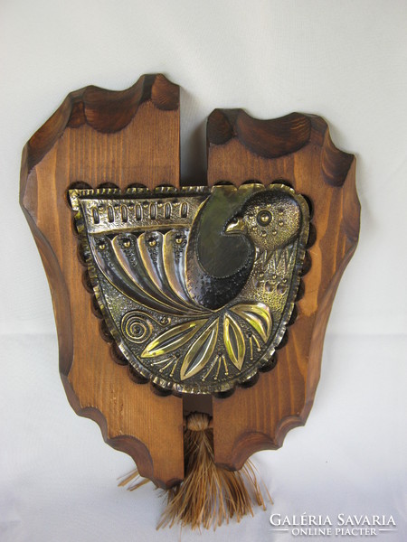 Craftsman bird wall decoration