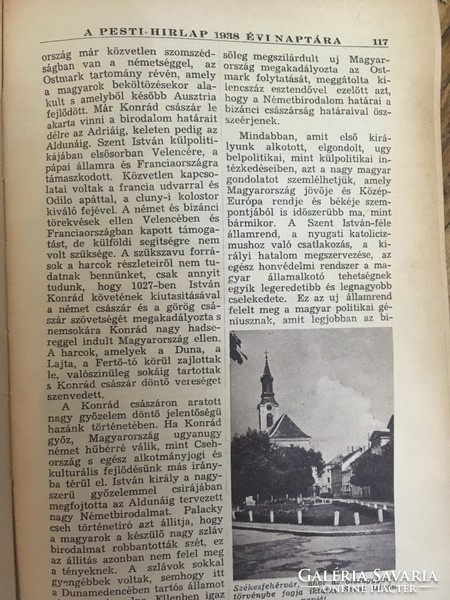 A  PESTI HIRLAP NAPTÁRA 1938