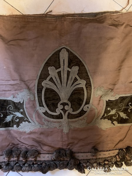 200-year-old silk with lots of cheers from a drapery castle