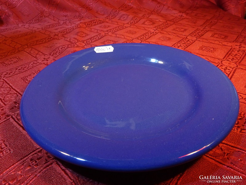 Porcelain cake plate, blue, diameter 19 cm. He has!