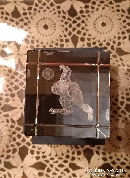 Laser engraved football player from the collection, recommend!