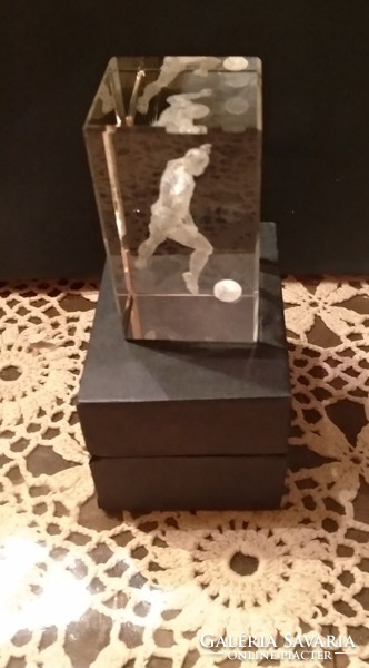 Laser engraved football player from the collection, recommend!